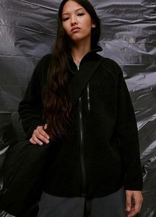 Зіпка тедді, кофта тедді на блискавці тепла р.m-l h&m