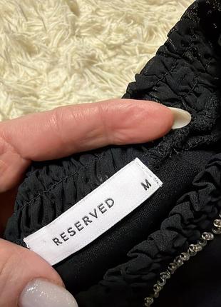 Кофта женская черная лонг reserved 3