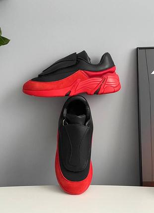 Adidas x raf simons antei red black 3