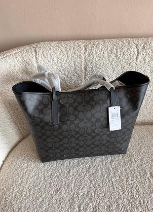 Сумка шопер coach city tote 2