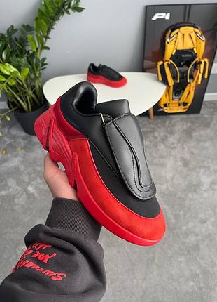 Adidas x raf simons antei red black 5