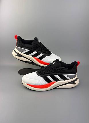 Кроссовки adidas alpharesponse "core black/cloud white/solar red"