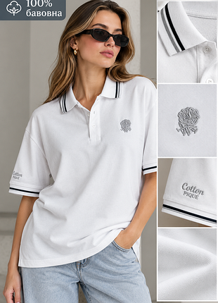 Футболка поло cotton traders 100% бавовна нова