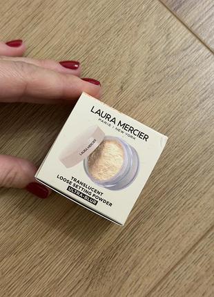 Розсипчаста фіксуюча пудра laura mercier translucent loose setting powder ultra-blur