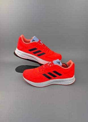 Кросівки adidas duramo 10 "solar red / night metallic / blue dawn"