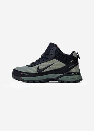 Nike rivah gore-tex winter fur khaki black 2
