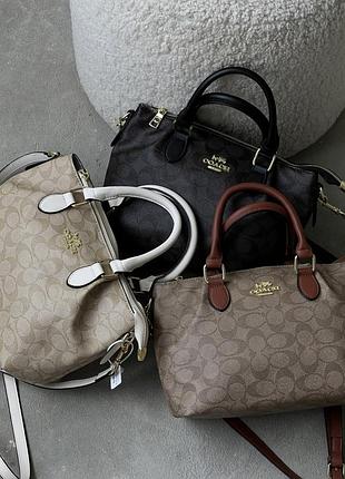 Сумка coach georgia satchel bag