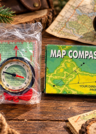Туристический планшетный компас map compass новый для походов и ориентирования