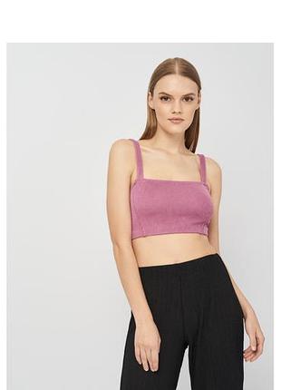 Топ zara на бретелях 5