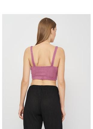 Топ zara на бретелях 6