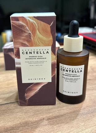 Відновлювальна ампульна сироватка skin1004 madagascar centella probio-cica intensive ampoule