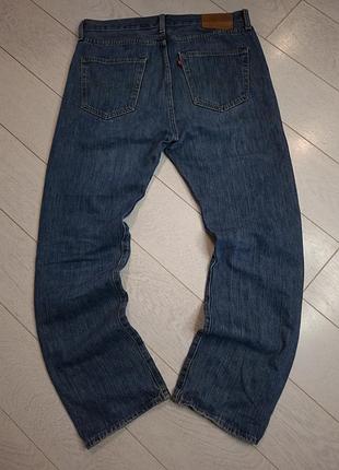 Levis w33 l32 оригинальные мужские джинсы левайс базовые брюки регуляр