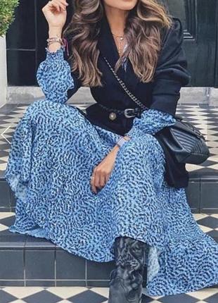 Zara сукня міді