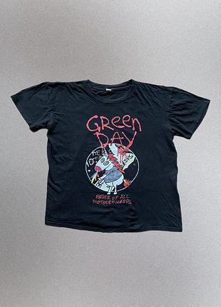 Мерч футболка green day – the hella mega tour 2022 оригінал чорна