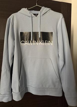 Жіноче худі calvin klein блакитне