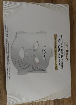 Косметологічні прилади erth beauty photon skin rejuvenation anti-aging face mask