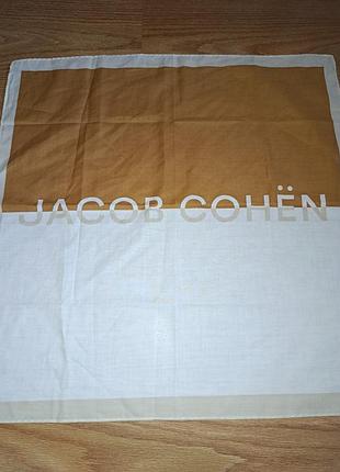 Jacob cohën стильна вінтажна хустка з бавовни