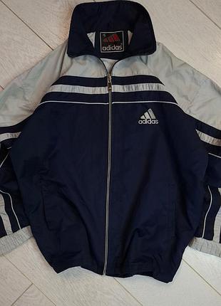 Оригінальна вітровка базова олімпійка adidas s адідас зіп худі толстовка найк