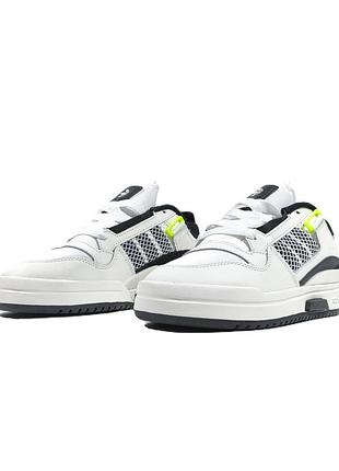 Adidas forum mod low white black lime 7