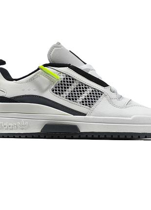 Adidas forum mod low white black lime 2