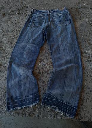 Джинси прямі чоловічі регуляр з потертостями м levi's чоловічі базові джинси