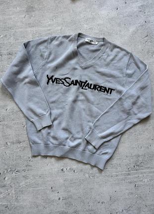 Ysl sweater світер кофта yves saint laurent