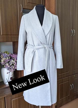 Стильне демісезонне пальто new look р 14