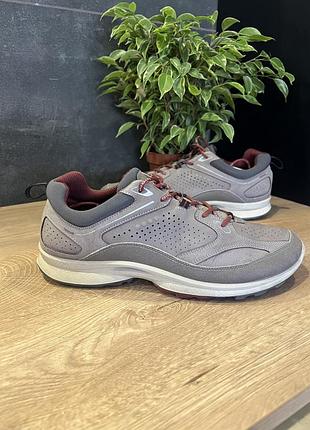 Оригінальні шкіряні трекінгові кросівки напівчеревики ecco biom terrain yak leather 41 р / 27.5 см