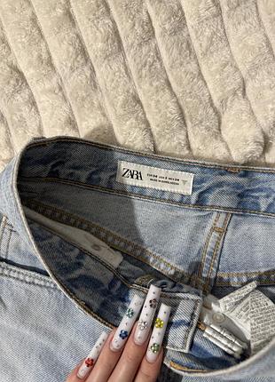 Джинси zara, світло-блакитні 3