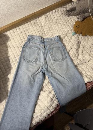 Джинси zara, світло-блакитні 2