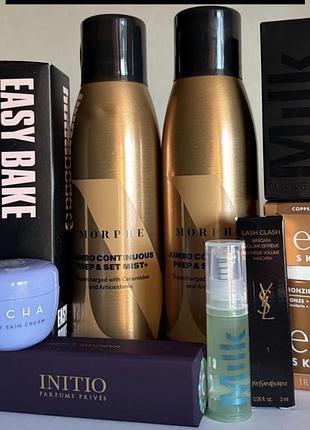 Розпродаж декоративної косметики morphe continuous prep & set mist
