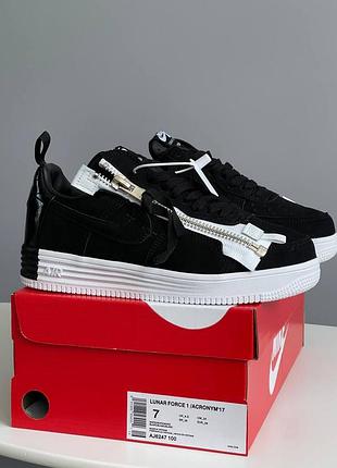 Nike lunar force 1 sp acronym black white