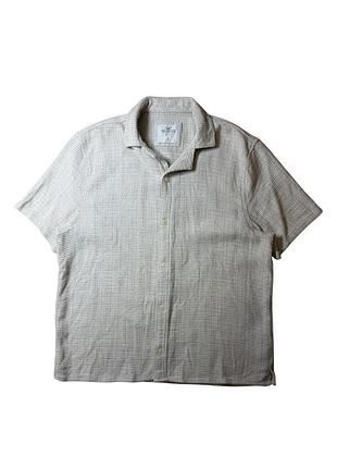 Трендовая фактурная рубашка hollister (вафельная структура) / мужская летняя тенниска