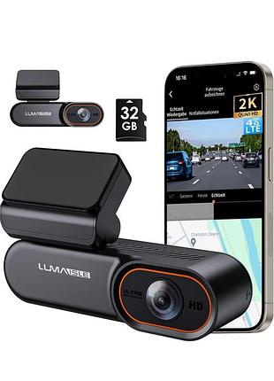 Автомобильный видеорегистратор lumaisle 4g lte dash cam (новый) премиум