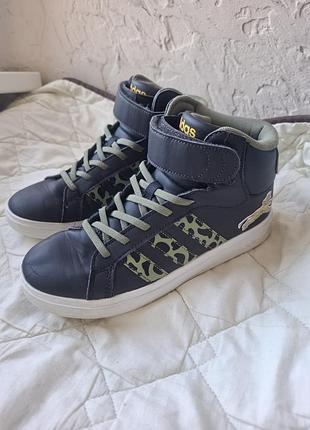 Кросівки для підлітків adidas чорні з хакі