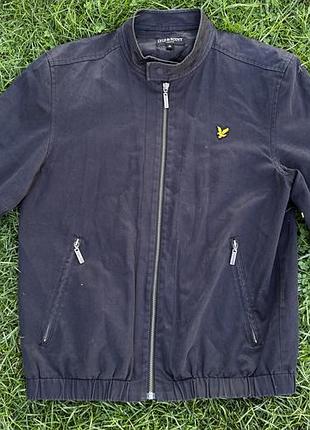 Куртка чоловіча lyle & scott harrington чорна