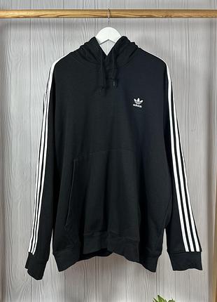 Adidas adicolor 3 stripes худі з гарним дизайном в ідеальному стані розмір xxl