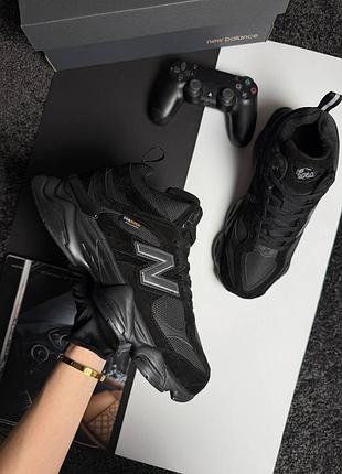 Чоловічі кросівки new balance 9060 fur all black