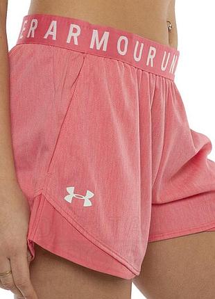 Рожеві оранжеві спортивні шорти under armour