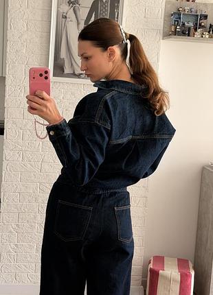 Джинсовий костюм zara 4