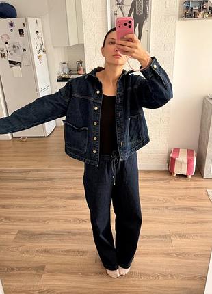 Джинсовий костюм zara 3