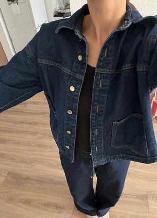 Джинсовий костюм zara 5