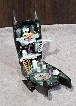 Мини-игровой набор kenner batman forever batcave power center, домик бетмена, бетпещера, винтаж 1995 г,dc comics