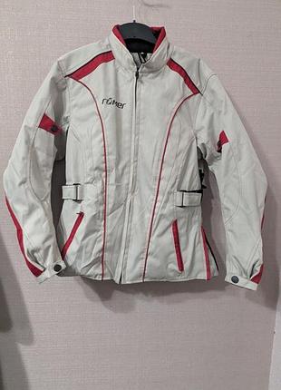 Женская мотокуртка römer windtex xl / 48–50 с защитой и съемной подкладкой