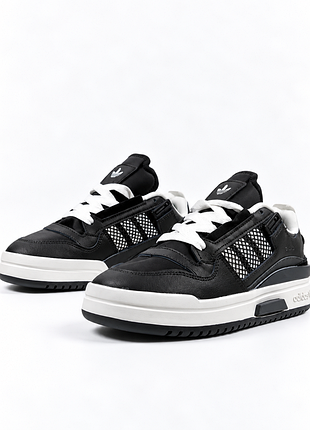 Adidas forum mod low black white