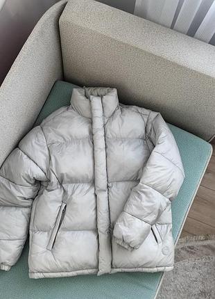 Стеганая дутая мужская куртка оверсайз zara, размер м, состояние хорошее.