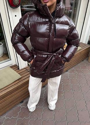 Жіночий зимовий пуховик 9