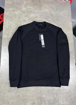 Stone island світшот black ghost