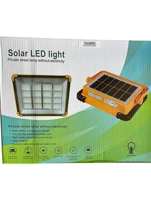 Прожектор світлодіодний вуличний із сонячною панеллю solar led light lr 150 (9938)