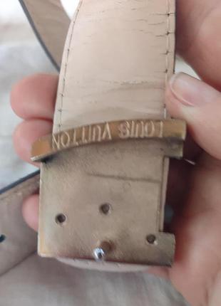 Оригинальный ремень от louis vuitton 5